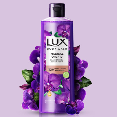 LUX Magical Orchid Bodywash with Black Orchid & Juniper Oil(245 ml)