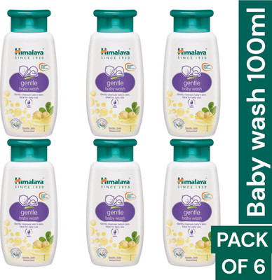 Himalaya Herbals baby wash 100ml pack of 6(6 x 2 ml)