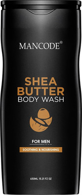 MANCODE Shea Butter Body Wash For Men| Soothing and Nourishing| Deeply Conditioning| Enriched With Real Shea Butter, 450ml(450 ml)