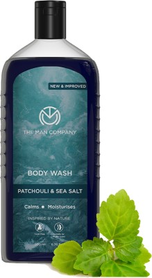 THE MAN COMPANY Body Wash with Patchouli & Sea Salt For Men  (200 ml)