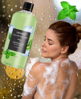 NEWEST Clear Fantasy Mint Shower Gel(400 ml)