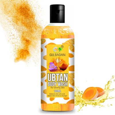 GULBADAN Ubtan Body Wash with Turmeric & Saffron for Glowing Skin(100 ml)