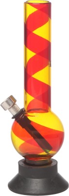 MOKSHA Bong(Red, Yellow, 10 mm)