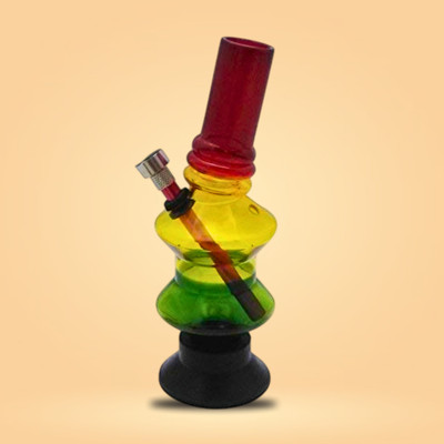MOKSHA Bong(Multicolor, 10 mm)