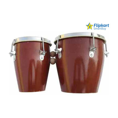 GT manufacturers Brown bongo321 Wooden Bongo(20 cm, 16 cm)