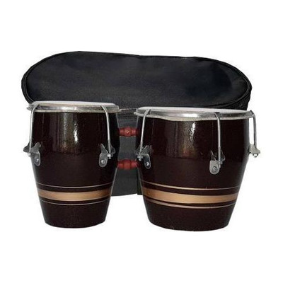 NSR Traders Professional Bongo with Carry Bag 03 Wooden Bongo(17 cm, 10 cm)