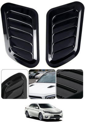ABJD Car Black Styling Air Flow Intake Scoop 2Pcs Bonnet For Altis-Toyota-2014 Boonet Scoop