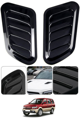ABJD Car Black Styling Air Flow Intake Scoop 2Pcs Bonnet For Tavera-Chevrolet-2004 Boonet Scoop