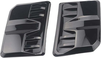 AutoBizarre Car Styling Air Flow Intake Black Bonnet Hood Scoop Fender Vents Side Vents-2Pcs Boonet Scoop