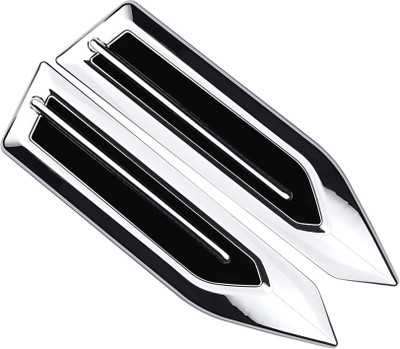 HUUSO Air Flow Fender Trim XSL-002 Chrome and Black Side Scoop