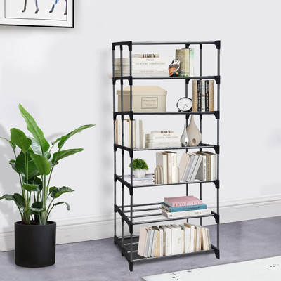 Philoshop Bookshelf Plastic Open Book Shelf(Finish Color - Blue, DIY(Do-It-Yourself))