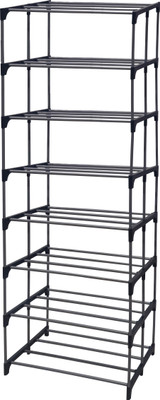 Philoshop BOOKCASES Metal Open Book Shelf(Finish Color - DARK-BLACK, DIY(Do-It-Yourself)) deal from flipkart