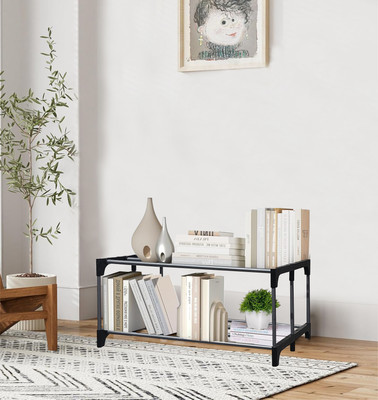 URBAN CHOICE Bookcase Metal Open Book Shelf(Finish Color - BLACK, DIY(Do-It-Yourself))