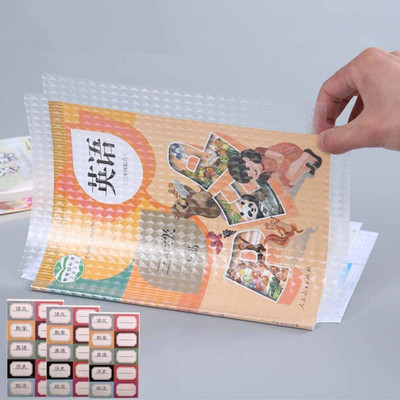 RUDRAKSH Book Cover Book-size Notebook single ruling 30 Pages(Transparent)