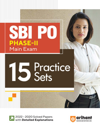 Arihant 15 Practice Sets SBI PO Phase 2 Main Exam 2023-24(Paperback, Sanjeev Dixit, Sushil Singh, Deepali, Pradeep Shrivastav)