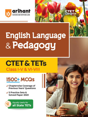 CTET and TETs English Language and Pedagogy for Class 1 to 5 and 6 to 8(Paperback, Arihant Experts)