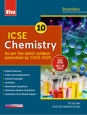 Icse Chemistry, Book 10 (Edition3)(English, Hardcover, unknown)