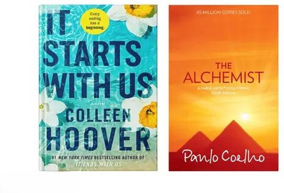 IT STARTS WITH US + THE ALCHEMIST (2 BOOK COMBO)(Paperback, JMD BOOKS)