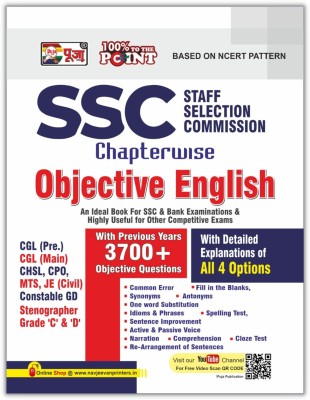 Puja SSC Chapterwise Objective English Book (Chapterwise General English Book for SSC CGL, CHSL, MTS, Constable GD, JE (Civil))(Paperback, Puja Editorial Board)