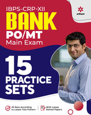 15 Practice Sets IBPS CRP-XII Bank PO/MT Main Exam 2023(Paperback, ARIHANT EXPERT)