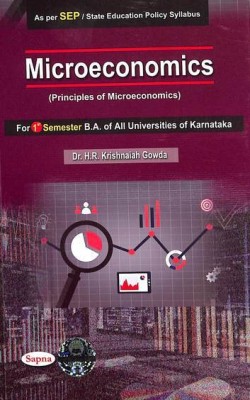 Microeconomics for 1 Sem Ba : Sep(Paperback, Hr Krishnaiah Gowda)