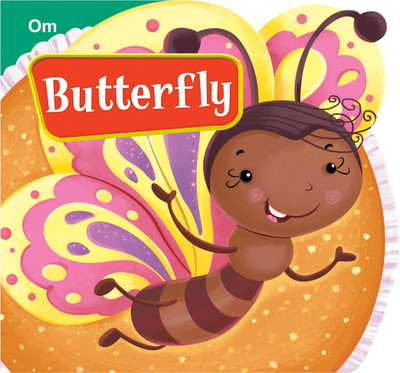 Butterfly : Cutout Board Book(English, Cutout Board Book, Om Books Editorial Team)