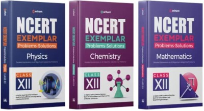 NCERT Exemplar Problems-Solutions Physics, Chemistry, Mathematics class 12th ( Combo Set of 3 Books )(Paperback, Sanjeev Kumar, Ram ashish Paul, Ankesh kumar Singh)