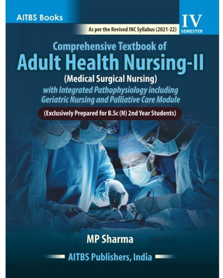Comprehensive Textbook of Adult Health Nursing-II(English, Paperback, unknown)