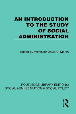 An Introduction to the Study of Social Administration(English, Hardcover, unknown)