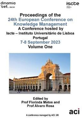 ECKM vol 1-Proceedings of the 24th European Conference on Knowledge Management-VOL 1(English, Paperback, unknown)