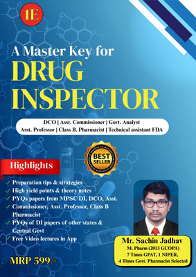 A Master Key For Drug Inspector & Allied Exams(Hardcover, Sachin Jadhav)