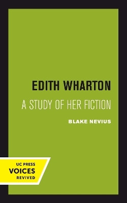 Edith Wharton(English, Paperback, Nevius Blake)