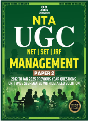 UGC NET Management Book 2025  - Paper 2 Previous Year Solved Papers 2012- 2025 Updated Edition (Last 14 Years) Unit Wise Sorted with Detailed Solutions (Unit Wise Sorted) | Bestselling PYQ Book for NTA-UGC NET/JRF and SET Management Exams in India | Two Brothers Publications(Paperback, IFAS Publicat