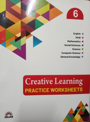 Creative learning practice worksheets class 6(Paperback, Xyz)