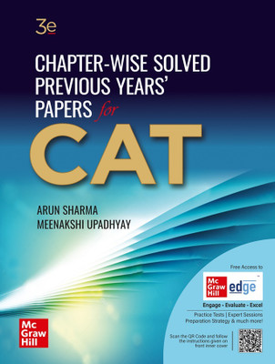 Arun Sharma | CAT 15 Years Chapter-wise Solved Previous Years Papers (2001-2008 & 2017-2023) - Quant, VARC & DILR | 3rd Edition (Latest) | CAT 2025 Exam | PYQ | CAT Preparation Exam Book | McGraw Hill edge Access(English, Paperback, unknown) Arun Sharma | CAT 15 Years Chapter-wise Solved Previous Years Papers (2001-2008 & 2017-2023) - Quant, VARC & DILR | 3rd Edition (Latest) | CAT 2025 Exam | PYQ | CAT Preparation Exam Book | McGraw Hill edge Access(English, Paperback, unknown)