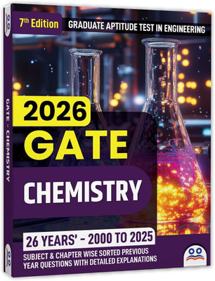 GATE Chemistry PYQ Book  - 2026 | Previous Year Solved Papers 26 Years' (2000 to 2025) Topic Wise Sorted with Detailed Solutions | Best Seller Previous Year Question Paper Book for GATE Chemistry Examinations in India | Two Brothers Publications(Paperback, Two Brothers Publications)