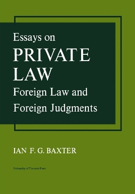 Essays on Private Law(English, Electronic book text, Baxter Ian)