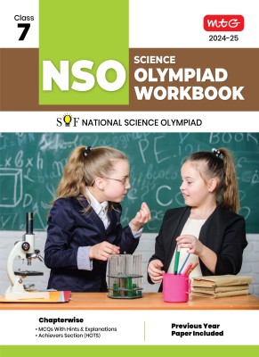 MTG National Science Olympiad (NSO) Workbook for Class 7 - Quick Recap, MCQs, Previous Years Solved Paper and Achievers Section - SOF Olympiad Preparation Books For 2024-2025 Exam(Paperback, ANIL AHLAWAT)