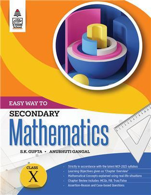 Easy Way to Secondary Mathematics for Class X(English, Hardcover, unknown)