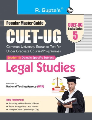 CUET-UG Books Series-5 : Legal Studies (Section-II : Domain Specific Subject) Entrance Test Guide(English)(English, Paperback, RPH Editorial Board)