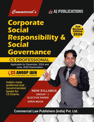 Corporate Social Responsibility & Social Governance(Paperback, CS Anoop Jain)