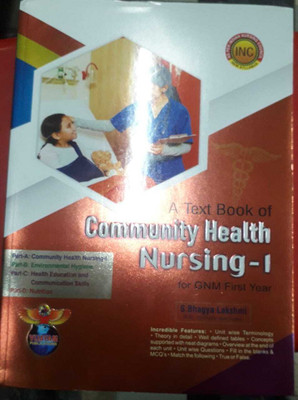 A Text Book of Community Health Nursing-I(Books, S. Bhagya Lakshmi)