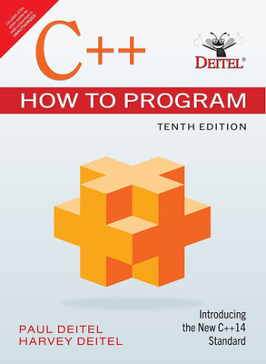 C++ How to Program - Introducing the New C++ 14 Standard 10th Edition(English, Paperback, Harvey Deitel, Paul Deitel) C++ How to Program - Introducing the New C++ 14 Standard 10th Edition(English, Paperback, Harvey Deitel, Paul Deitel)