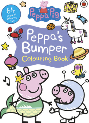 Peppa Pig: Peppa's Bumper Colouring Book(English, Paperback, Peppa Pig)