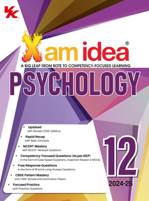 Xam idea Class 12 Psychology | CBSE 2025-26 | NEP & NCFSE Aligned | NCERT-Based | Practice Questions & Sample Papers(English, Hardcover, unknown)