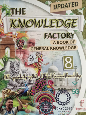 Updated The Knowledge Factory A Book of General knowledge Class 8(Paperback, Indrani Ghosh Nangia)