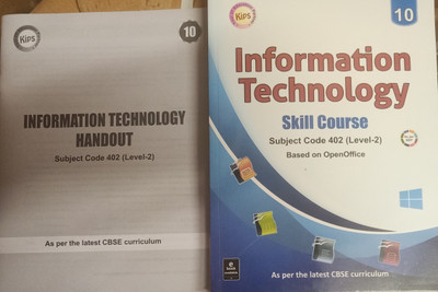 Kips INFORMATION TECHNOLOGY CLASS-10 WITH HANDOUT(Paperback, Kips)