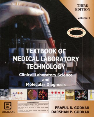 Textbook of Medical Laboratory Technology (Set of 2 Volumes)  - VOL- 1 ONLY 4 Edition(English, Hardcover, Darshan P. Godkar, Praful B. Godkar)