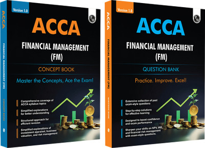 ACCA Financial Management (FM) Concept Book + Question Bank Combo Set of 2(Paperback, PW)