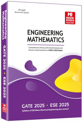 Engineering Mathematics for GATE and ESE-2025(Paperback, MADE EASY Editorial Board)